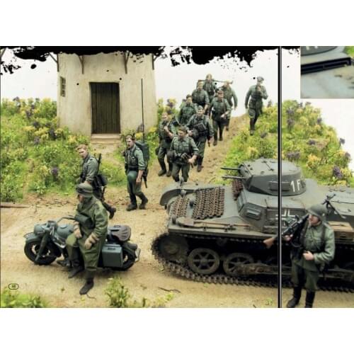 1:35 Resin Figure Model Kit Unassambled Unpainted T007(13 figures)