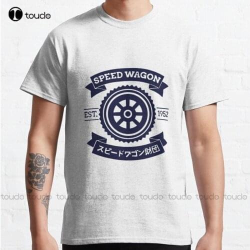 New Speedwagon Foundation Classic T-Shirt Short Sleeve Shirts For Men S-5XL mens shirts clearance Unisex