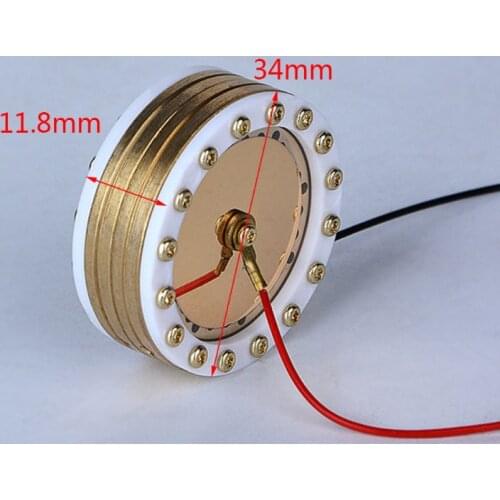 2021 New 34mm Microphone Large Diaphragm Cartridge Core Capsule for Condenser Mic Head
