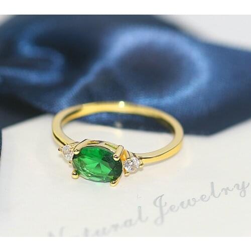 Wedding Engagement Rings For Women Jewellry For Female Gold Color Ring With Stone Women' Ring Dating Jewelry Wholesale R883