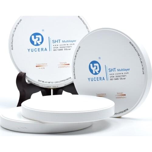 Dental Zirconia Block Manufacturing For CAD/CAM In Other Dental Equipments To Implant Dental In SHT Multilayer Zirconia Blocks