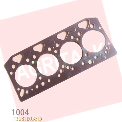 Cylinder head gasket for Foton Lovol power engine parts for tractor use, part number: T3681E033D