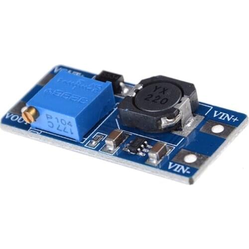 Adjustable Boost Module 2A DC DC Boost Step Up Converter Module 2V-24V To 5V 9V 12V 28V Power Module Booster