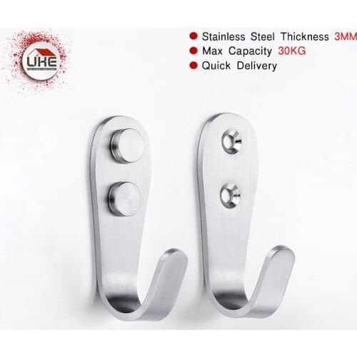 UKE Single Robe Hook towel coat robe Robe Hook wall clothes rack cloth hook peg wall hook for Bathroom Accessory Hanger
