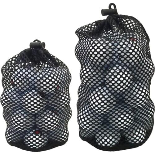 Sports Mesh Net Bag Golf Special Net Bag Nylon Net Bag Storage Ball Bag String Organizer Handbag Short Handle Net Tote Bag