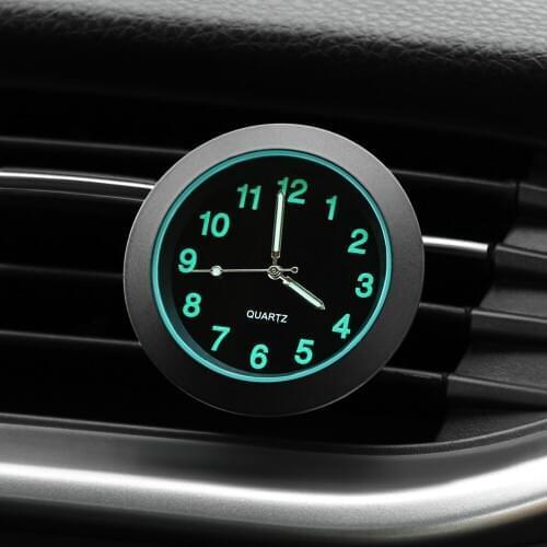 Luminous Auto Gauge Clock Car Quartz Clock for Honda civic fit crv accord jazz city for mazda 3 6 mazda cx5
