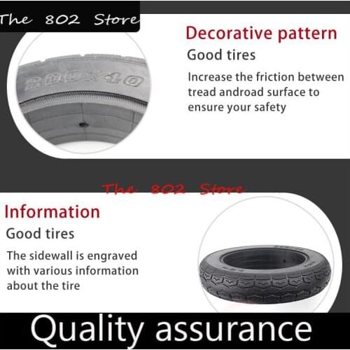 200x40 8 inch Rubber Solid Tubeless Tires Wheel Tyres for Electric Scooter folding bicycle babys car