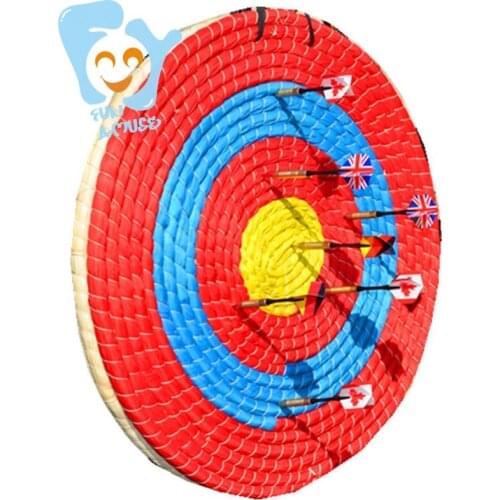 Archery Tag Equipment Shooting Straw Target Single Layer Outdoor Fun Sports Game