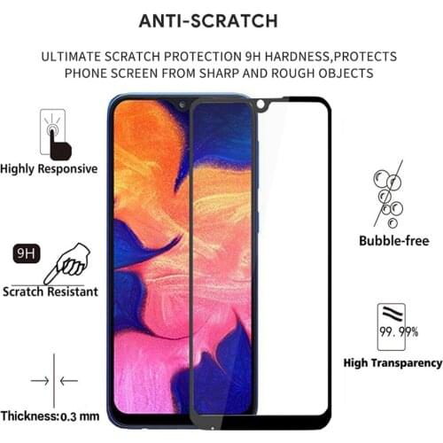 Black Tempered Glass Screen Protector Cover For OPPO Reno6 5G Reno4 Z 5G Anti-knock For OPPO Reno5 Lite A32 A74 K9 F1 Full Cover