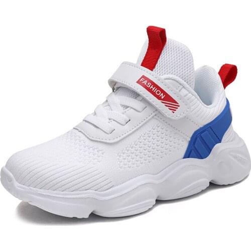SKOEX Kids Boys Shoes Casual Fashion Sneakers Mesh Breathable Childrens Outdoor Sports Running Shoes for Little Kid/Big Kid