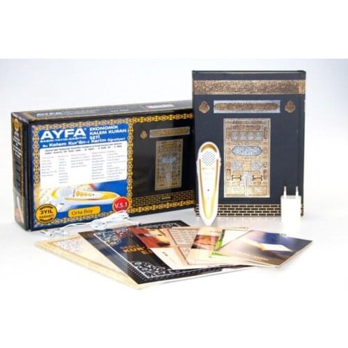 Junior Quran Reciting Pen And Holy Quran Set Voice of the quran book juz verse hadith arabic turkish meal tecvid