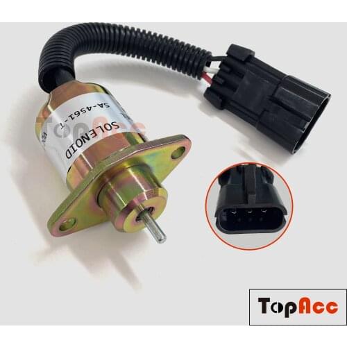 1503ES-12A5UC9S Stop Solenoid Valve 12V 25-1501-00 29-70167-00 71-030-41 For Kubota V1505 D1505 Diesel Engine SA-4561-T