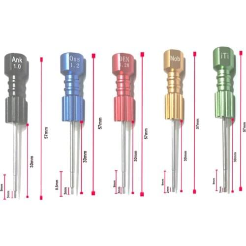 Dental Lab Implant Screw Driver Micro Screw Driver Uesed In Dental Laboratory Implants System Drilling Tool