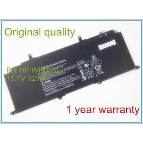 Original Laptop Battery WR03XL for X2 13-M000 Ultrabook TPN-Q133 HSTN-DB5J HSTN-IB5J 725607-001 725497-2B1 32WH