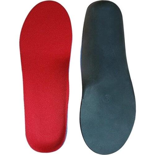 Flat Feet Orthopedic Insoles Foot Arch Supports Foot Valgus Varus Correction Sweat Breathable Insole Men Women Shoe Accessoires