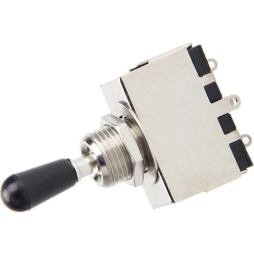 3 Way Chrome Toggle Switch Pickup Fit for Type Electric Guitar Accs