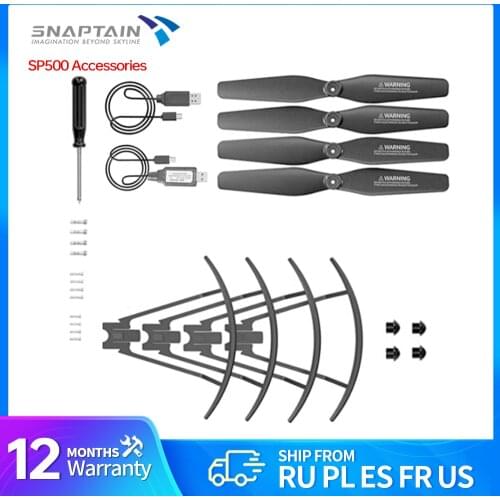 SNAPTAIN Drone SP500 Spare Parts Accessories GPS Drone Battery 7.4V 1000mAh Modular Rechargeable Li-po Battery 2PCS for SP500