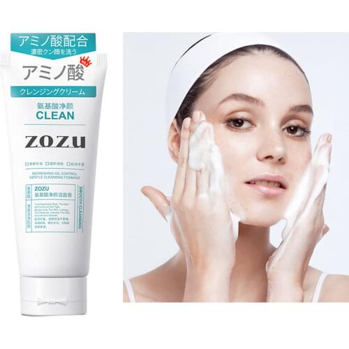 Amino acid face wash 100g facial cleanser Moisturizing Facial Soap Oil-control Anti-Aging