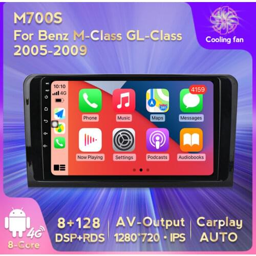 MEKEDE Car Stereo Radio Multimedia Player For Mercedes-Benz M-Class W164 GL-Class X164 ML GL ML350 ML500 GL320 ML280 GL350 GL450