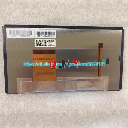 Free shipping original 6.9-inch LCD screen display CLAA069LA0HCW CLAA069LA0DCW CLAA069LA0PCW can be equipped with touch car GPS