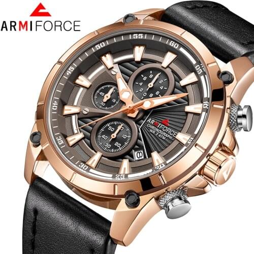 ARMIFORCE Relojes 2018 Watch Men Fashion Sport Quartz Clock Mens Watches Top Brand Luxury Waterproof Watch Relogio Masculino