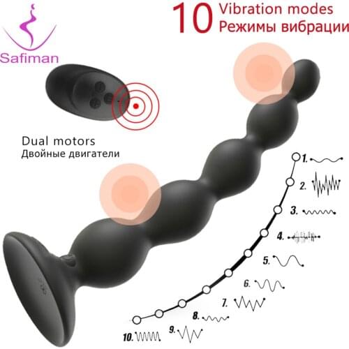 Long Anus Balls Anal Butt Plug Beads Dildo Prostate Massager Stimulator Sex Toys for Unisex Strap On Consolador Shop Vibrator