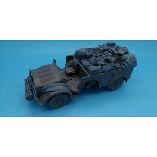 1:35 Ratio Die-casting Resin Manufacturing WWII German Off-road Vehicle Resin Modification 35879