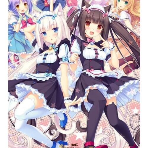 Vanilla NEKOPARA Cosplay Chocolate Maid Costume OVA Maid Uniform NEKOPARA Cosplay Cat Neko Girl Costume Women