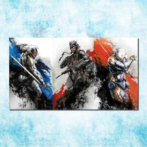 Metal Gear Solid V The Phantom Pain Art Silk Canvas Poster Print 13x24 24x43 Inches Game Wall Picture-3