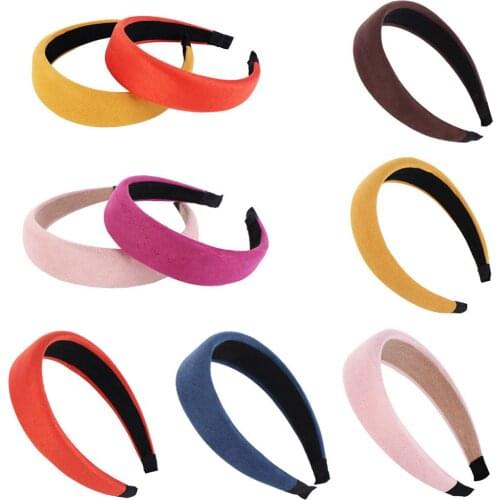 Fashion Soft Headband for Women Hairband Bezel Girls Hair Accessories Simple Hair Loop