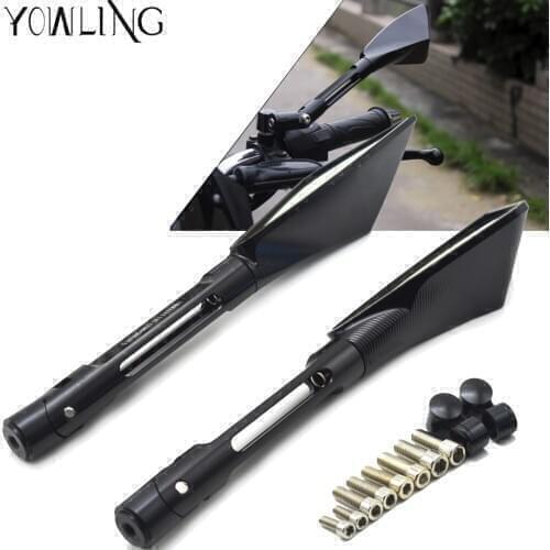 Motorcycle Accessories Mirrors For YAMAHA FAZER600 FZ6S/FZ6N FZ6R/FZ6 FAZER MT03 MT25 YZFR25 YBR125 CNC Rearview Side Mirror