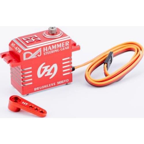 New HT A750 Metal 50KG Brushless Servo IP68 Diving Level Waterproof Magnetic Induction Technology