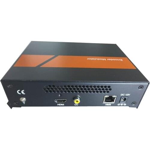 Single-channel high-definition coded modulator HDMI to RF (DVB-T / C / ATSC / ISDB) radio frequency signal, front-end equipment