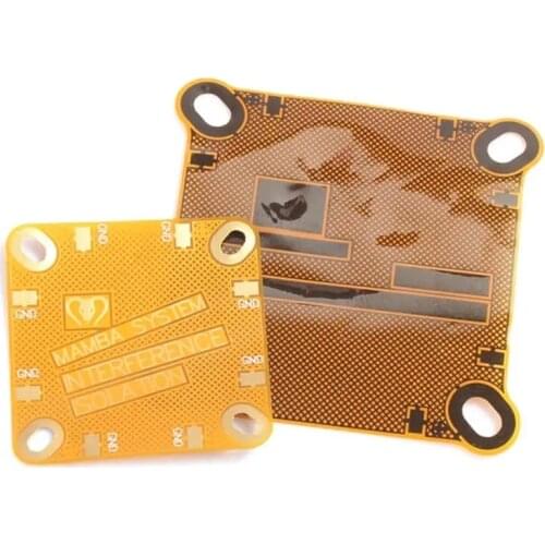 2 PCS Mamba Interference Shielding FPC Board 20x20mm & 30.5x30.5mm for RC Drone FPV Racing