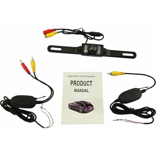 Universal wireless HD Car Rearview Camera Reverse Parking Backup camera waterproof night vision