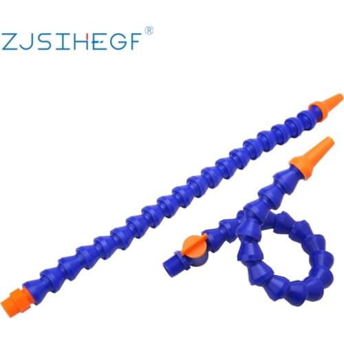 10Pcs Universal Flexible Coolant Tube Pneumatic 1/4" 3/8" 1/2" BPS Male Thread Plastic Flexible Water Oil Coolant Pipe Hose