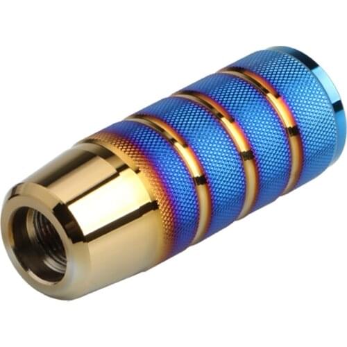 95MM Universal Non-Slip Gear Shift Knob Manual Transmission Aluminum Knurled Shifter Lever Knob