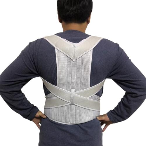 2021 Unisex Posture Corrector Back Posture Brace Clavicle Support Stop Slouching and Hunching Adjustable Bone Care