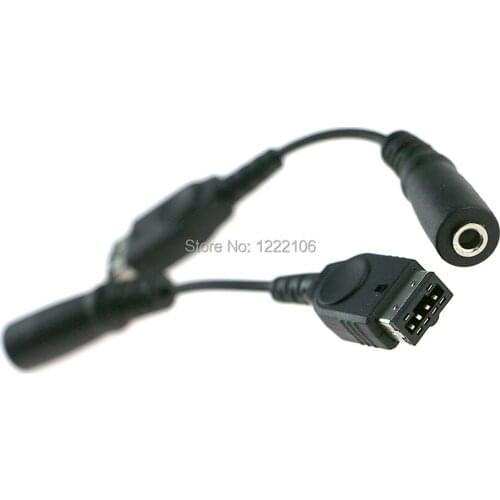 30pcs Wholesale 3.5mm Headphone Earphone Jack Adapter Cord Cable For Gameboy Advanced GBA SP