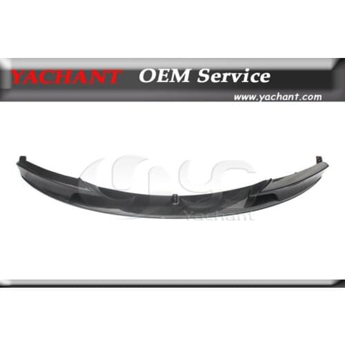Car Styling Carbon Fiber Front Lip Fit For 12-14 3 Series F30 F35 Sedan F31 Touring M-Sport Bumper P Style Front Lip Splitter