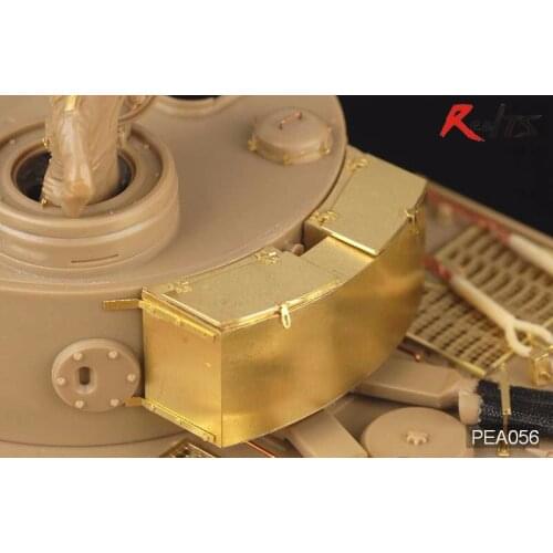 RealTS Voyager PEA056 1/35 WWII German Tiger I Stowage bin (Africa Troop) (For All)