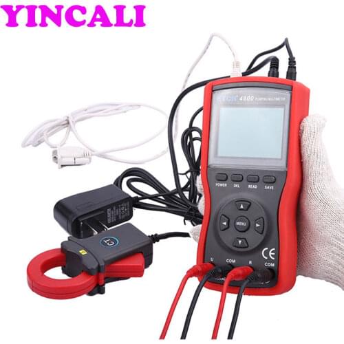 Fast Shipping ETCR4800 Multi-functional Oli Pumping Multi-purpose Meter Digital Pumping Unit Patrol Tester Storage 1000 groups