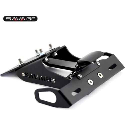 License Plate Holder For KAWASAKI ZX-10R NINJA ZX-10RR NINJA ZX10R 2016- 2020 19 Motorcycle Rear Fender Eliminator Kit LED Light
