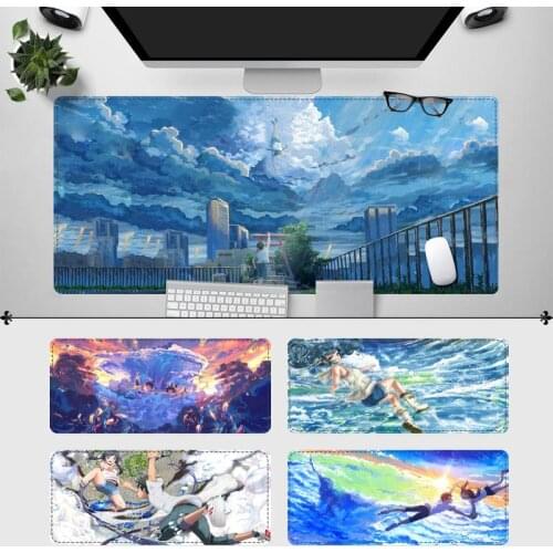 30x80cm Weathering With You Gaming Mouse Pad Gaming MousePad Large Big Mouse Mat Desktop Mat Mice Computer Mouse pad for cs go