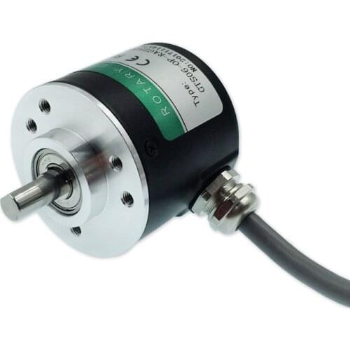 Incremental Photoelectric Rotary Encoder GTS06 2500 Pulse Line ABZ Three Phase 5-24V