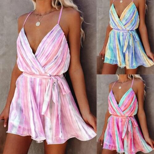 Summer Women Dress Elegant Layered High Waist Sleeveless Mini Dress Chiffon Party Slim Dress
