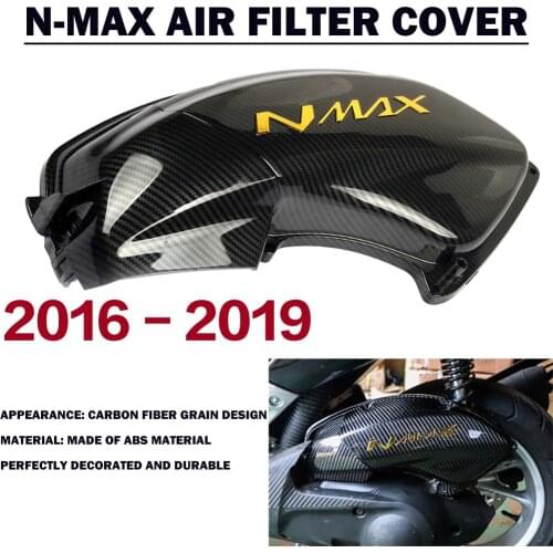 Modified Motorcycle NMAX Air Filter Cover Air Filters Shell Cap For Yamaha NMAX155 NMAX150 NMAX125 NMAX 155 150 125 2016 - 2019