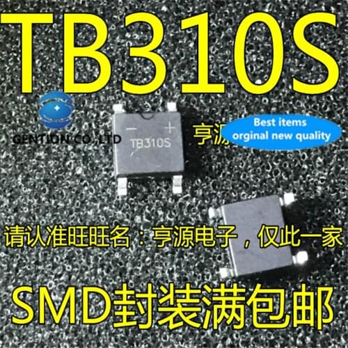 50Pcs TB310S ABS 3A100V Schottky bridge stack with rectifier patch in stock 100% new and original