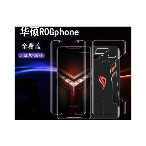 3D Soft Hydrogel Film for ASUS ROG Phone 2 ZS660KL TPU Screen Protector for ASUS Rog Phone2 ZS660KL Protective Film Full Cover
