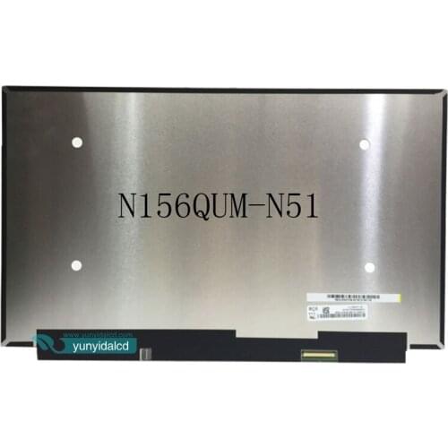 Free Shipping NEW NV156QUM-N51 NV156QUM N51 IPS Marix Laptop 15.6" 3840X2160 Glossy 40Pin LCD Display LED Screen